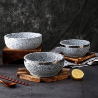 Premium non toxic healthy volcanic stone Korean bibimbap bowl for cooking soup and food