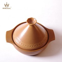 Ceramic refractory tagine cooking pot