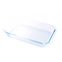 Oven safe borosilicate glass baking dishes/glass plate/glass baking tray