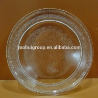 high borosilicate microwave oven glass plate