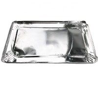 Disposable Aluminum Foil Rectangular Food Container Lids