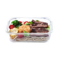 Eco Friendly Custom School Children Kids Food Glass Bento Lunchbox Set